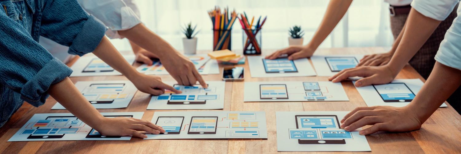 Team planning mobile app development