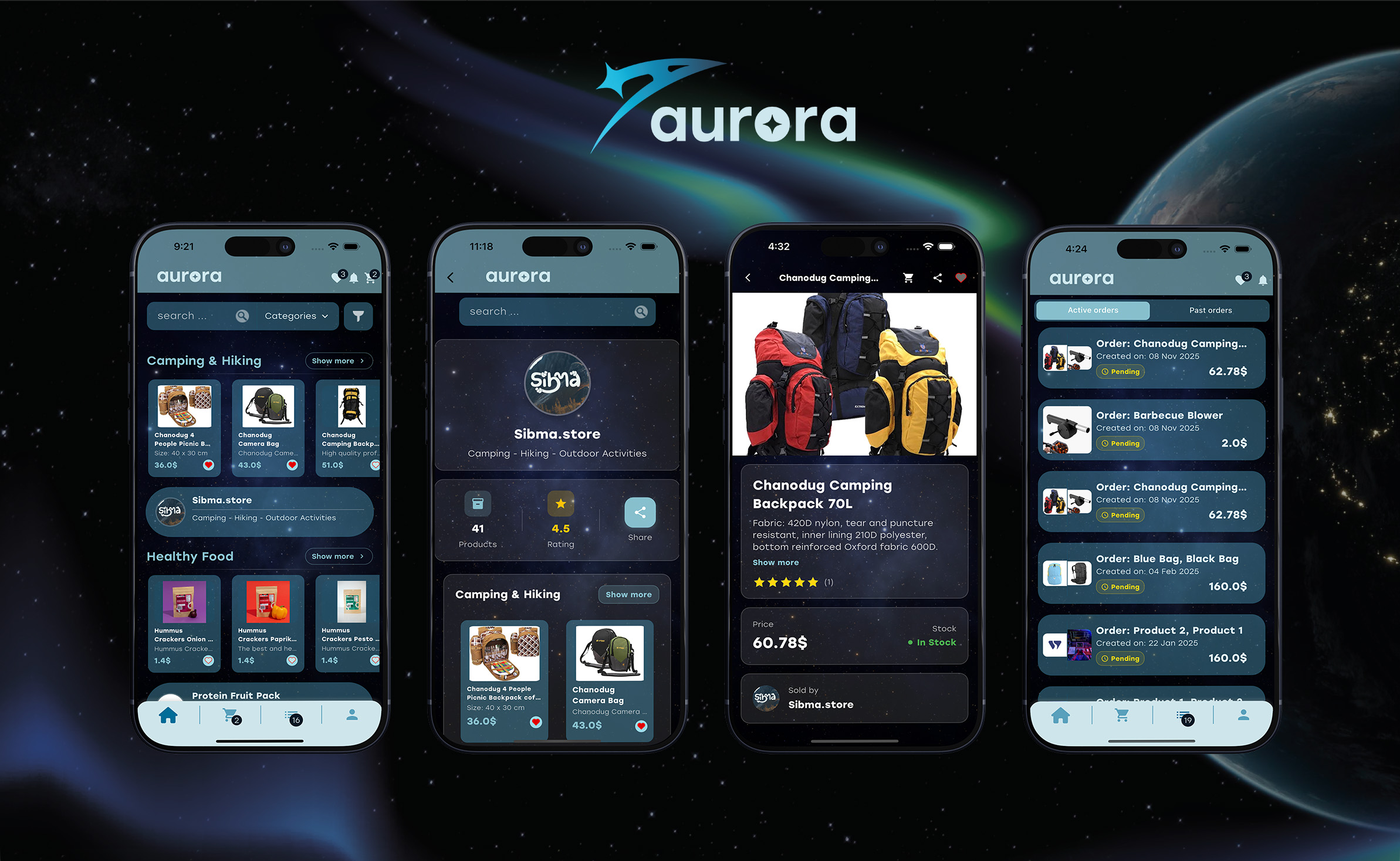 Aurora Store - Mobile App